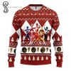 Power Rangers Full Print Ugly Christmas Sweater