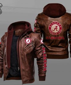 Alabama Crimson Tide Football Leather Jacket