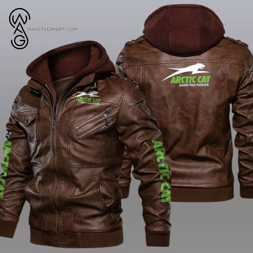 Arctic Cat Share Our Passion Leather Jacket