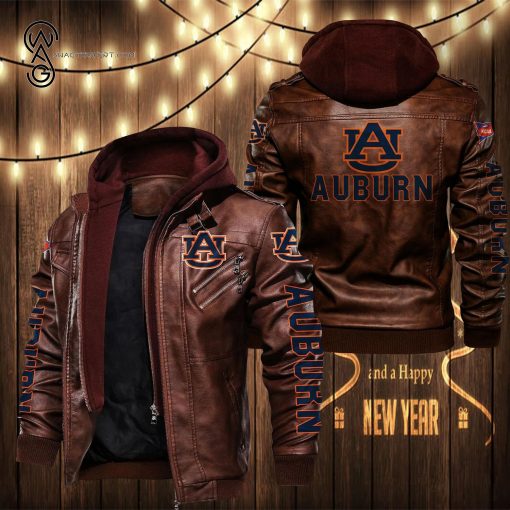 Auburn Tigers Sport Leather Jacket