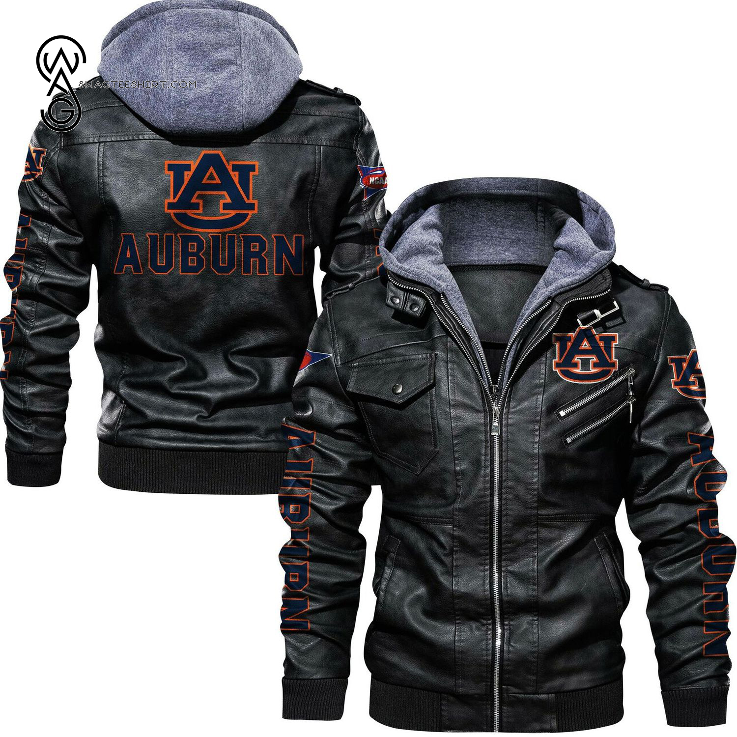 Auburn Tigers Sport Leather Jacket