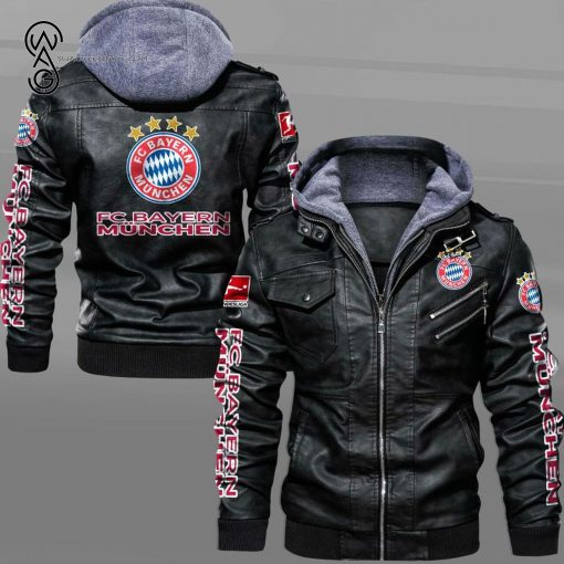 Bayern Munich Football Club Leather Jacket