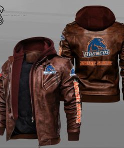 Boise State Broncos Sport Team Leather Jacket