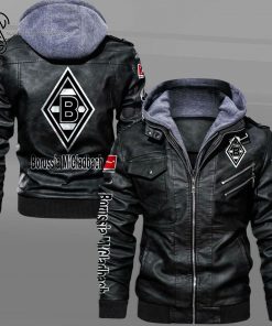 Borussia Monchengladbach Football Club Leather Jacket
