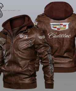 Cadillac Sports Car Leather Jacket