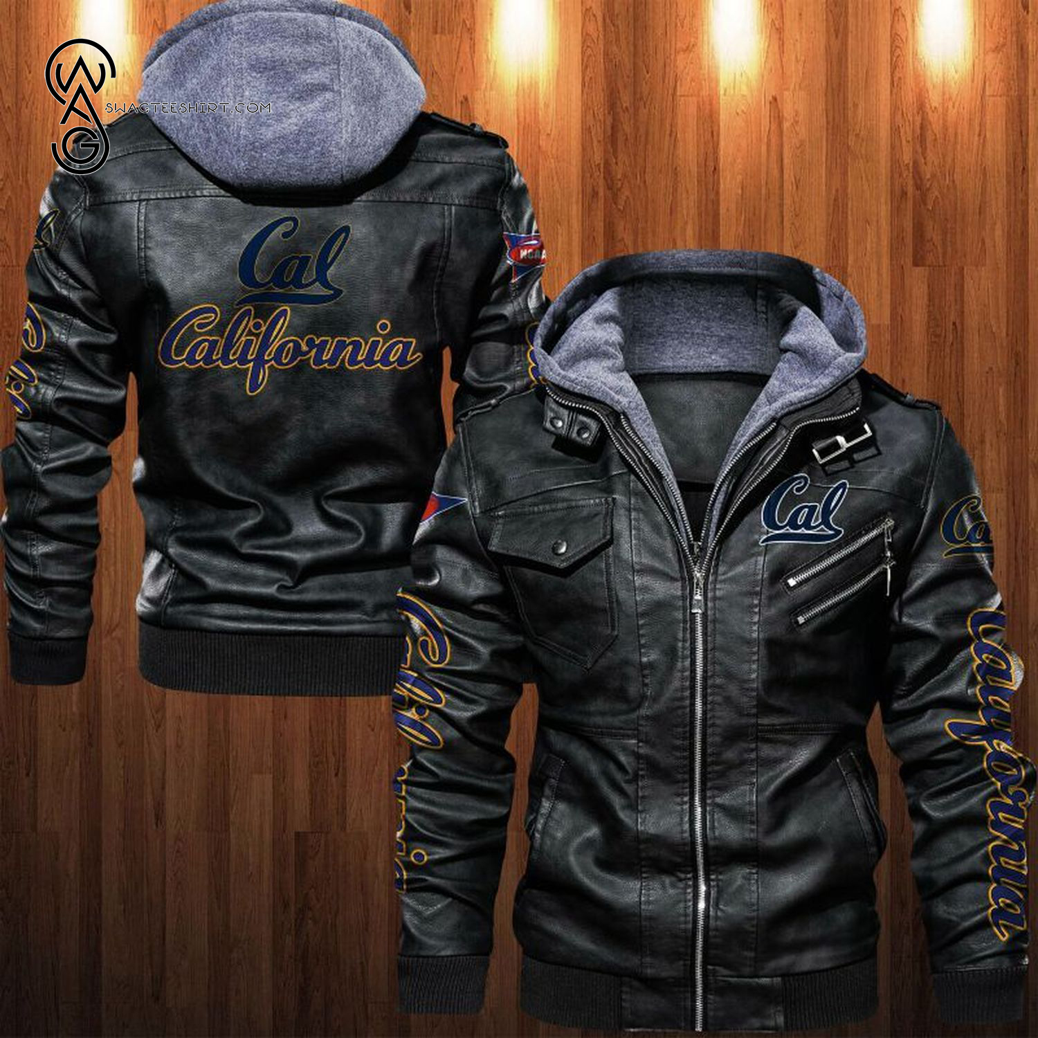 California Golden Bears Sport Team Leather Jacket