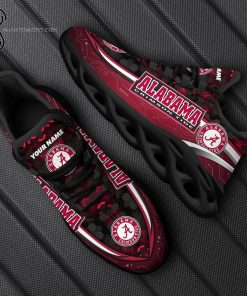 Custom Alabama Crimson Tide Football Team Max Soul Shoes