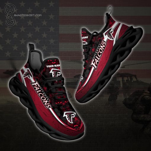 Custom Atlanta Falcons Sports Team Max Soul Shoes