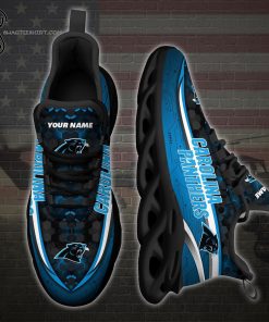Custom Carolina Panthers Sports Team Max Soul Shoes
