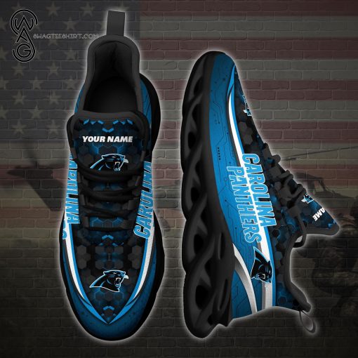 Custom Carolina Panthers Sports Team Max Soul Shoes