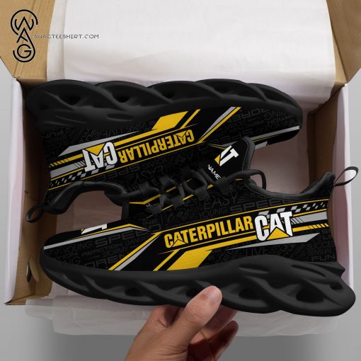 Custom Caterpillar Company Symbol Max Soul Shoes