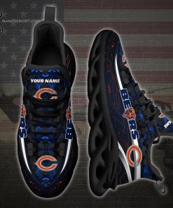 Custom Chicago Bears Sports Team Max Soul Shoes