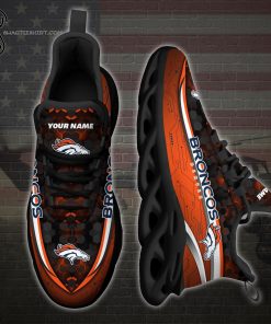 Custom Denver Broncos Sports Team Max Soul Shoes