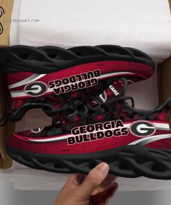 Custom Georgia Bulldogs Football Team Max Soul Shoes