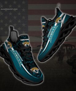 Custom Jacksonville Jaguars NFL Max Soul Shoes