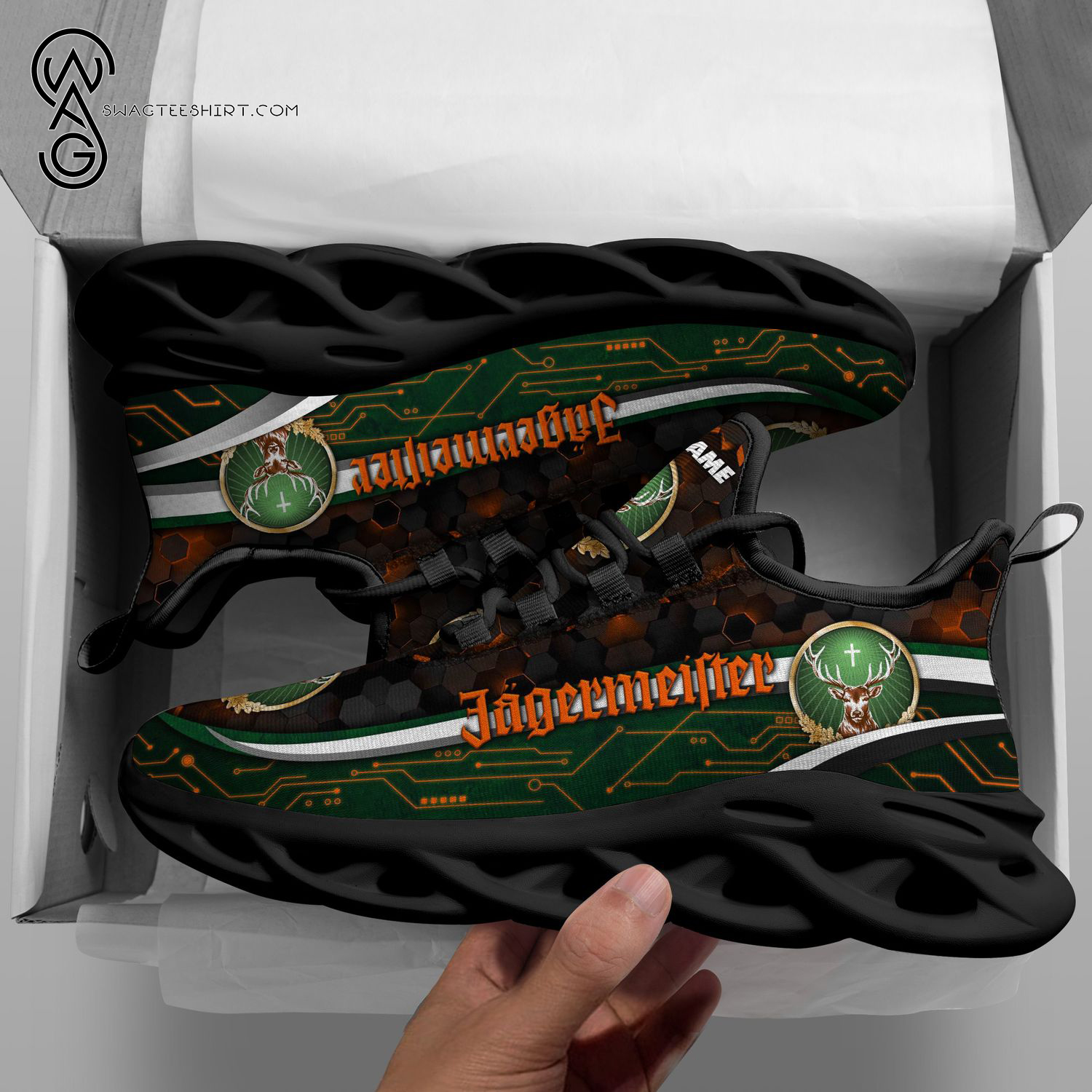 Custom Jagermeister Germany Max Soul Shoes