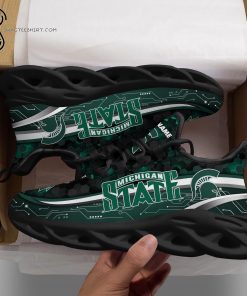 Custom Michigan State Spartans Sports Team Max Soul Shoes