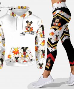 Custom Mickey It's Ok To Be Different Autism Awareness Hoodie and Leggings