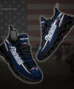 Custom New England Patriots NFL Max Soul Shoes