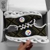 Custom Pittsburgh Steelers Football Team Max Soul Shoes