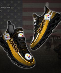 Custom Pittsburgh Steelers NFL Max Soul Shoes