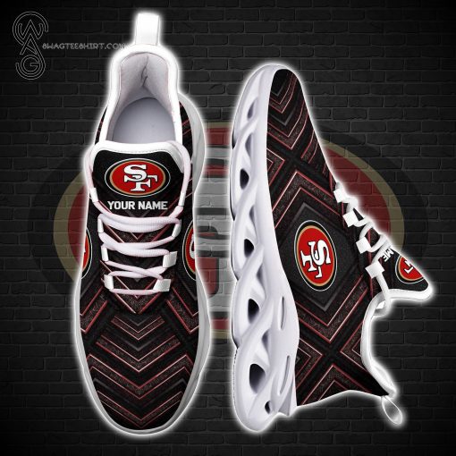 Custom San Francisco 49ers Football Team Max Soul Shoes