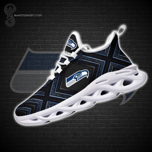 Custom Seattle Seahawks Football Team Max Soul Shoes