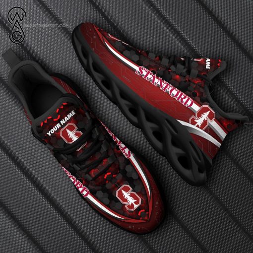 Custom Stanford Cardinal Sports Team Max Soul Shoes