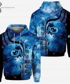 Custom Stitch Be You The World Will Adjust Autism Awareness Hoodie and Leggings