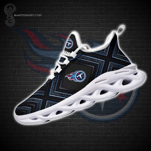 Custom Tennessee Titans Football Team Max Soul Shoes