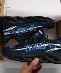 Custom Tennessee Titans NFL Max Soul Shoes