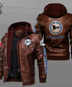 DSC Arminia Bielefeld Football Club Leather Jacket