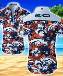 Denver Broncos Football Team Hawaiian Shirt