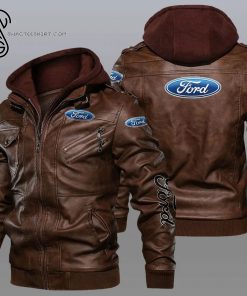 Ford Sports Car Leather Jacket
