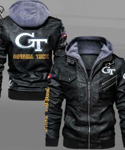 Georgia Tech Yellow Jackets Sport Team Leather Jacket