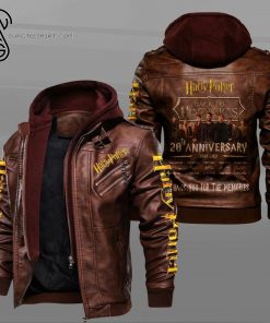 Harry Potter 20th Anniversary Leather Jacket