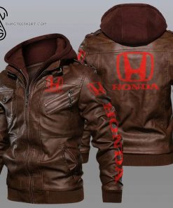 Honda Sports Car Leather Jacket
