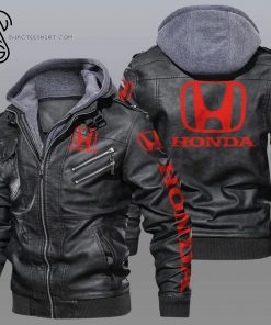 Honda Sports Car Leather Jacket
