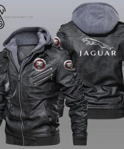 Jaguar Sports Car Leather Jacket