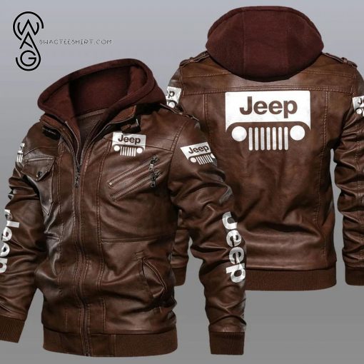 Jeep SUV Sports Car Leather Jacket