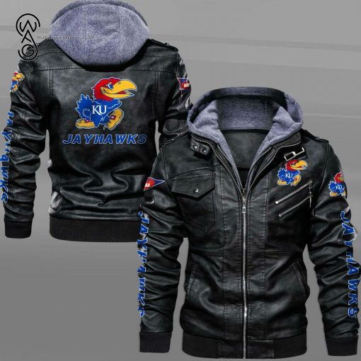 Kansas Jayhawks Sport Team Leather Jacket