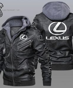 Lexus Luxury Car Symbol Leather Jacket