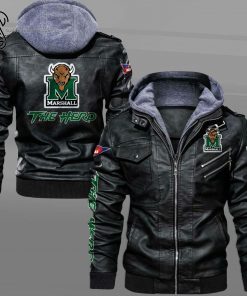 Marshall Thundering Herd Sport Team Leather Jacket