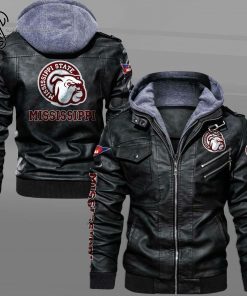 Mississippi State Bulldogs Sport Team Leather Jacket