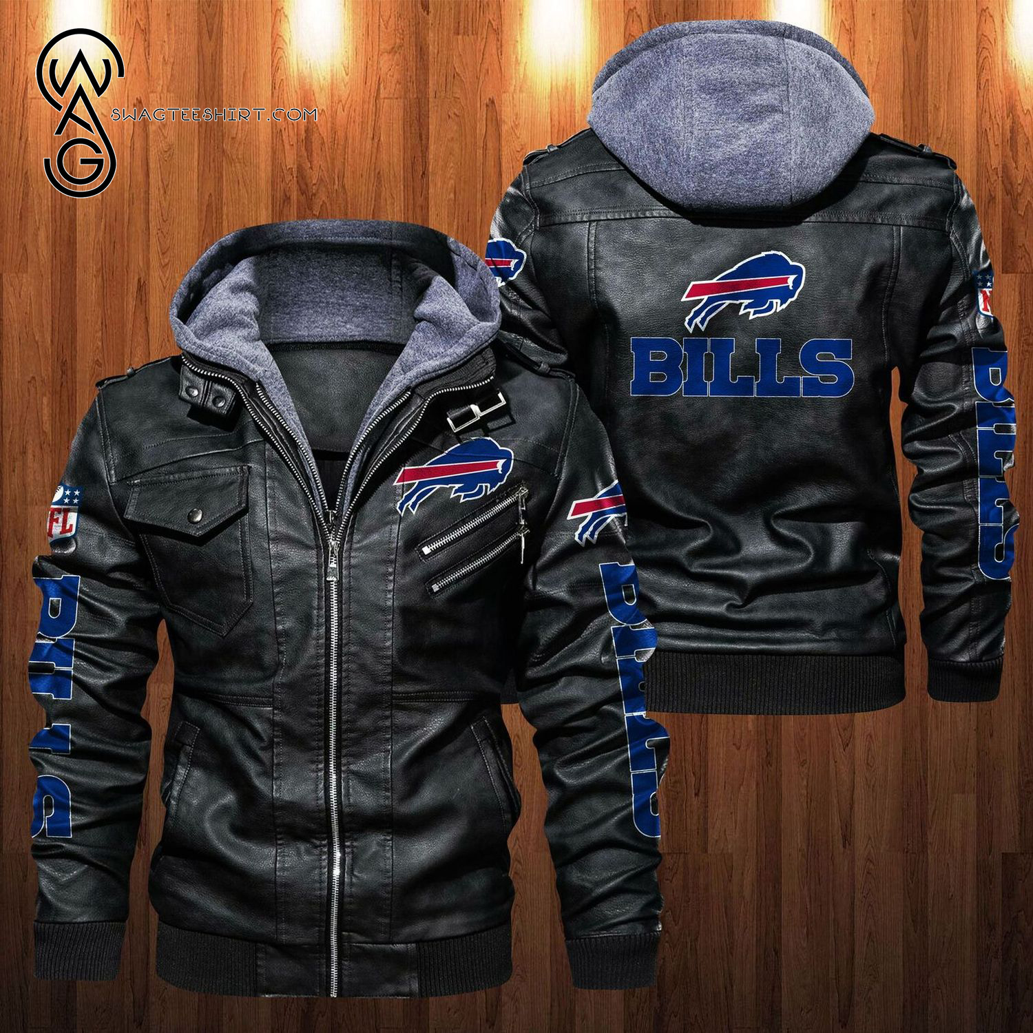 NFL Buffalo Bills Team Leather Jacket