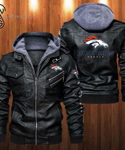 NFL Denver Broncos Team Leather Jacket