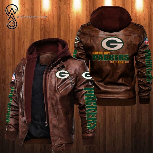 NFL Green Bay Packers Team Leather Jacket