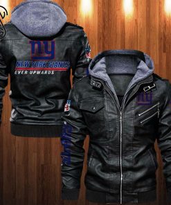 NFL New York Giants Team Leather Jacket