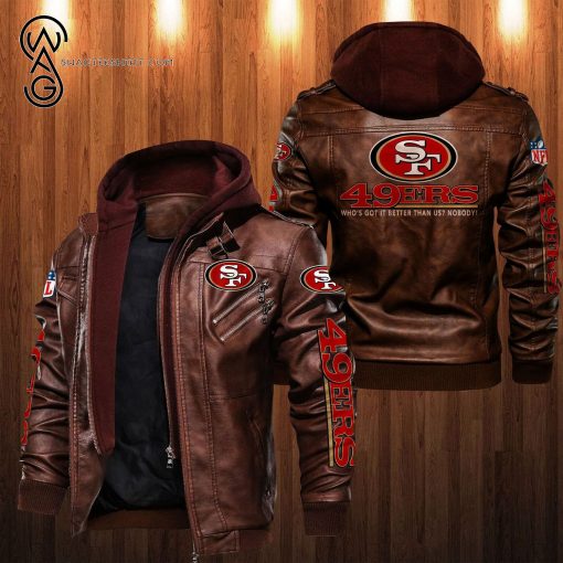 NFL San Francisco 49ers Team Leather Jacket