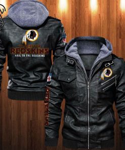 NFL Washington Redskins Team Leather Jacket